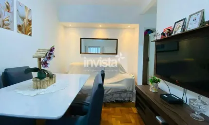 Apartamento com 1 quarto à venda no Embaré, Santos 