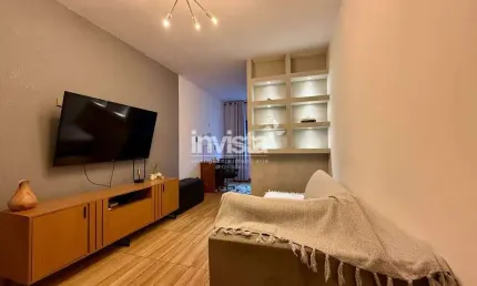 Apartamento com 1 quarto à venda no José Menino, Santos 