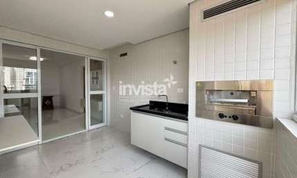 Apartamento com 2 quartos para alugar no Boqueirão, Santos 