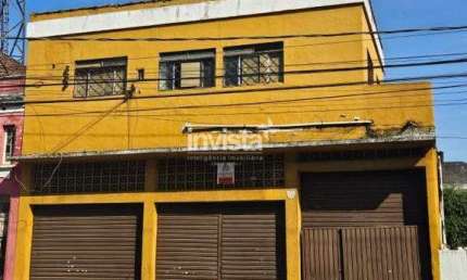 Barracão / Galpão / Depósito para alugar no Macuco, Santos 