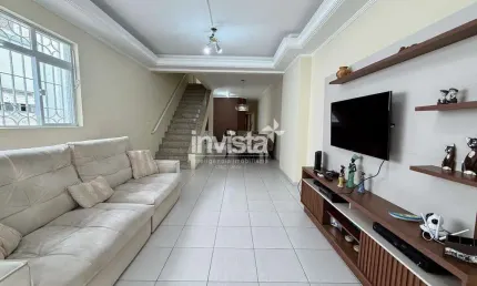 Casa com 4 quartos à venda no Boqueirão, Santos 