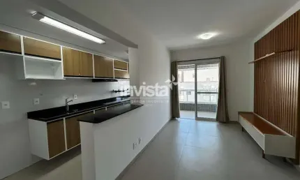 Apartamento com 1 quarto para alugar no Boqueirão, Santos 
