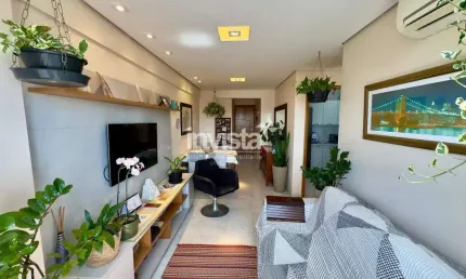 Apartamento com 1 quarto à venda no Estuário, Santos 