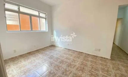 Apartamento com 2 quartos para alugar no Embaré, Santos 