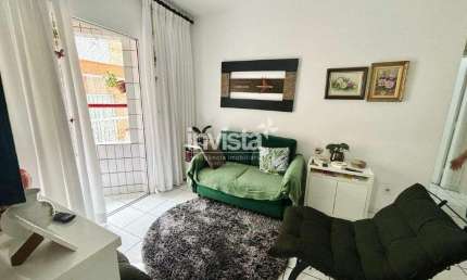 Apartamento com 1 quarto à venda no Marapé, Santos 