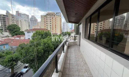 Apartamento com 3 quartos para alugar no Gonzaga, Santos 