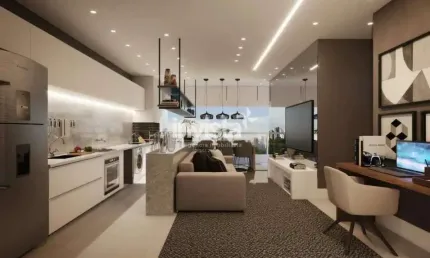 Apartamento com 2 quartos à venda no Encruzilhada, Santos 