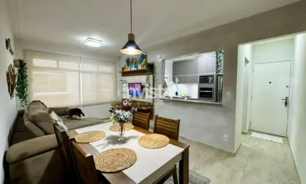 Apartamento com 2 quartos à venda no Campo Grande, Santos 