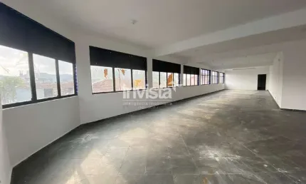 Sala comercial para alugar na Vila Mathias, Santos 