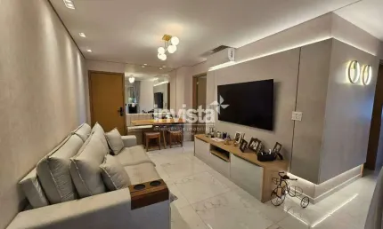 Apartamento com 3 quartos à venda no Boqueirão, Santos 