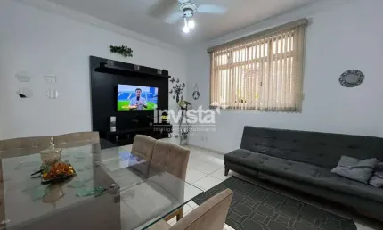 Apartamento com 2 quartos à venda no Gonzaga, Santos 