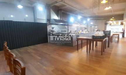 Ponto comercial para alugar no Castelo, Santos 