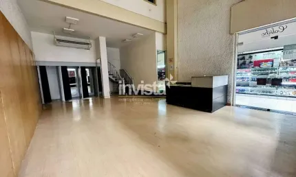 Ponto comercial para alugar no Gonzaga, Santos 