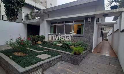 LOCAÇÃO - Casa no Embaré, 4 quartos, mobiliada e equipada