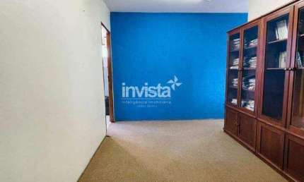 Sala comercial à venda no Marapé, Santos 