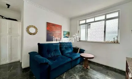 Apartamento com 1 quarto à venda no Ponta da Praia, Santos 