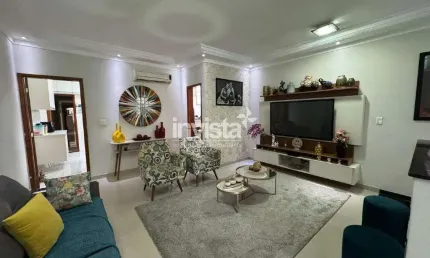 Casa com 3 quartos à venda no Embaré, Santos 