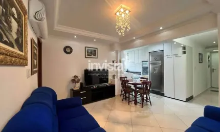 Apartamento com 2 quartos à venda no José Menino, Santos 