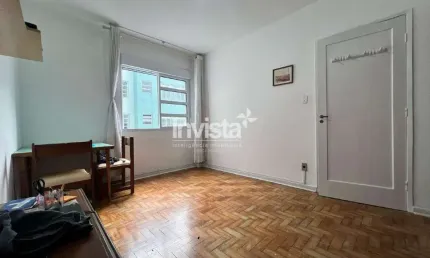 Apartamento com 1 quarto à venda no José Menino, Santos 