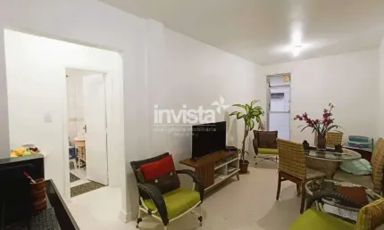 Apartamento com 1 quarto à venda no Gonzaga, Santos 