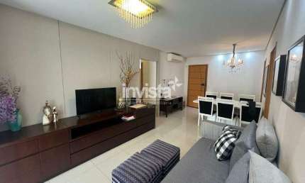Apartamento com 3 quartos para alugar no Aparecida, Santos 