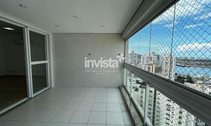 Apartamento com 2 quartos para alugar no Ponta da Praia, Santos 