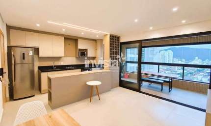 Apartamento com 2 quartos à venda no José Menino, Santos 