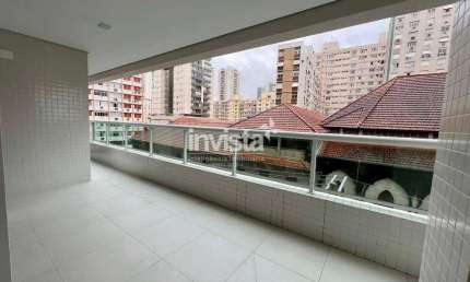 Apartamento com 2 quartos à venda no Embaré, Santos 