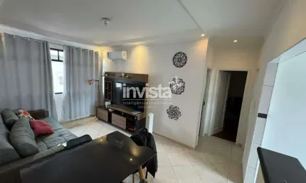 Apartamento com 2 quartos à venda no Embaré, Santos 