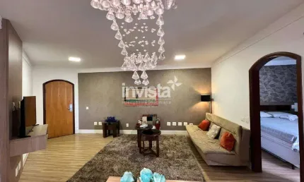 Flat com 1 quarto à venda no Gonzaga, Santos 