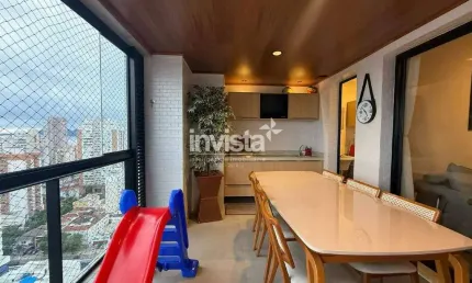 Apartamento com 2 quartos à venda no Boqueirão, Santos 