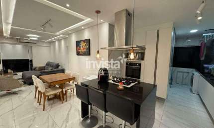 Apartamento com 3 quartos à venda no Aparecida, Santos 