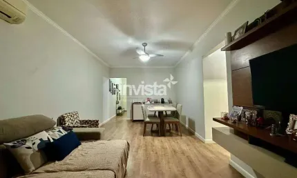 Apartamento com 2 quartos à venda no Marapé, Santos 