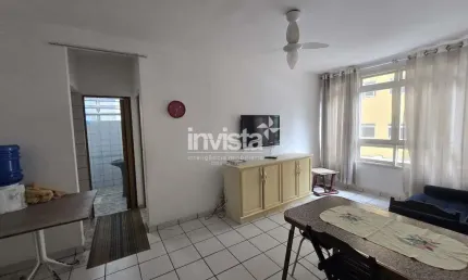 Apartamento com 1 quarto à venda no Gonzaga, Santos 