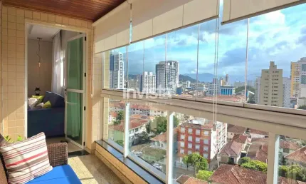 Apartamento com 3 quartos à venda no Boqueirão, Santos 