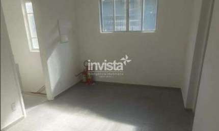 Sala Comercial para Alugar com 122 m² no bairro do Marapé em Santos