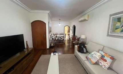 Apartamento com 3 quartos para alugar no Campo Grande, Santos 