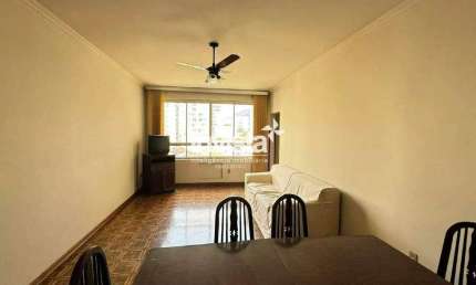 Apartamento com 2 quartos para alugar no Pompéia, Santos 