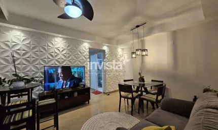 Apartamento com 2 quartos à venda no José Menino, Santos 