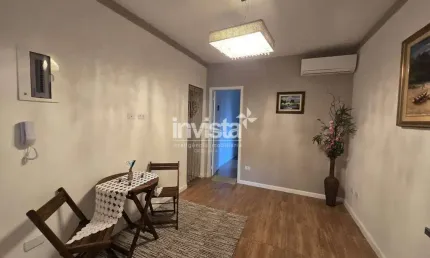 Apartamento com 1 quarto à venda no Pompéia, Santos 