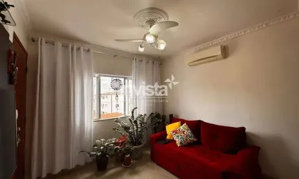 Apartamento com 2 quartos à venda na Aparecida, Santos 
