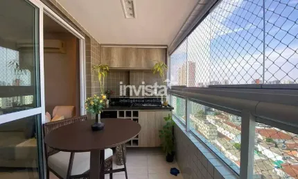 Apartamento com 2 quartos à venda no Campo Grande, Santos 