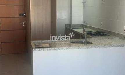 Apartamento com 2 quartos para alugar no Boqueirão, Santos 