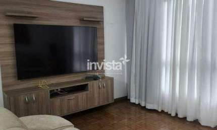 Apartamento com 2 quartos para alugar no Boqueirão, Santos 