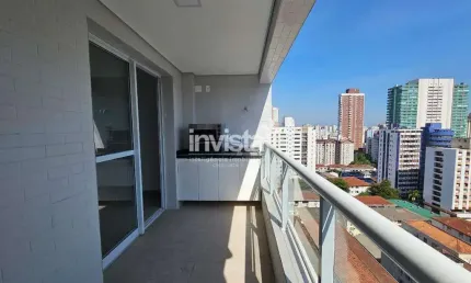 Apartamento com 2 quartos à venda no Boqueirão, Santos 