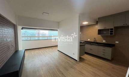 Apartamento com 2 quartos para alugar no Macuco, Santos 