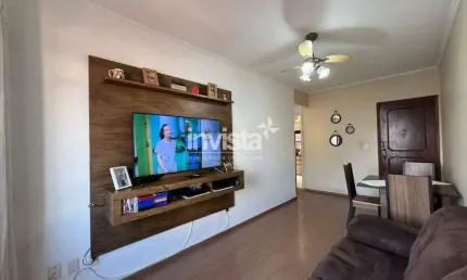 Apartamento com 2 quartos à venda no Embaré, Santos 