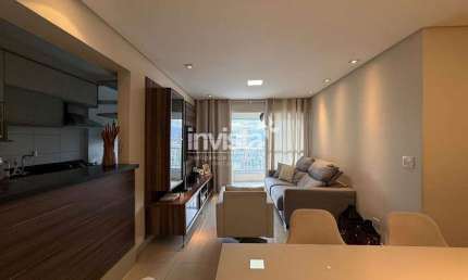 Apartamento com 3 quartos à venda no Encruzilhada, Santos 