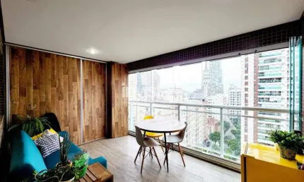 Apartamento com 3 quartos à venda no Pompéia, Santos 