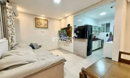 Apartamento com 2 quartos à venda no Boqueirão, Santos 